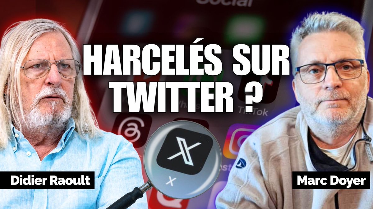 MagazineNexus's tweet photo. 💥 AUDIENCE EXPLOSIVE : RAOULT &amp; DOYER AU TRIBUNAL D’AIX CONTRE LA DIFFAMATION SUR TWITTER !

Voir la vidéo en intégralité ici 👇
https://t.co/AO8J3dz4pi

Reportage à la sortie de l’audience de Didier Raoult et Marc Doyer à la cour d’appel… https://t.co/8Lz5NYMb0f https://t.co/MXTg9RUP5k