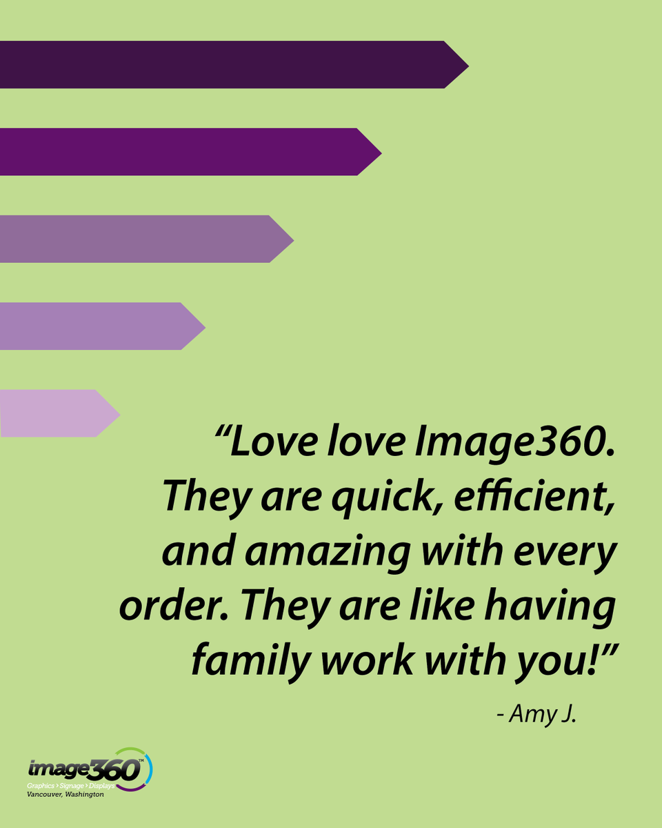 image360_van's tweet photo. Thank you, Amy! #TestimonialTuesday
#image360 #image360vancouver https://t.co/ow41cdt4Pp