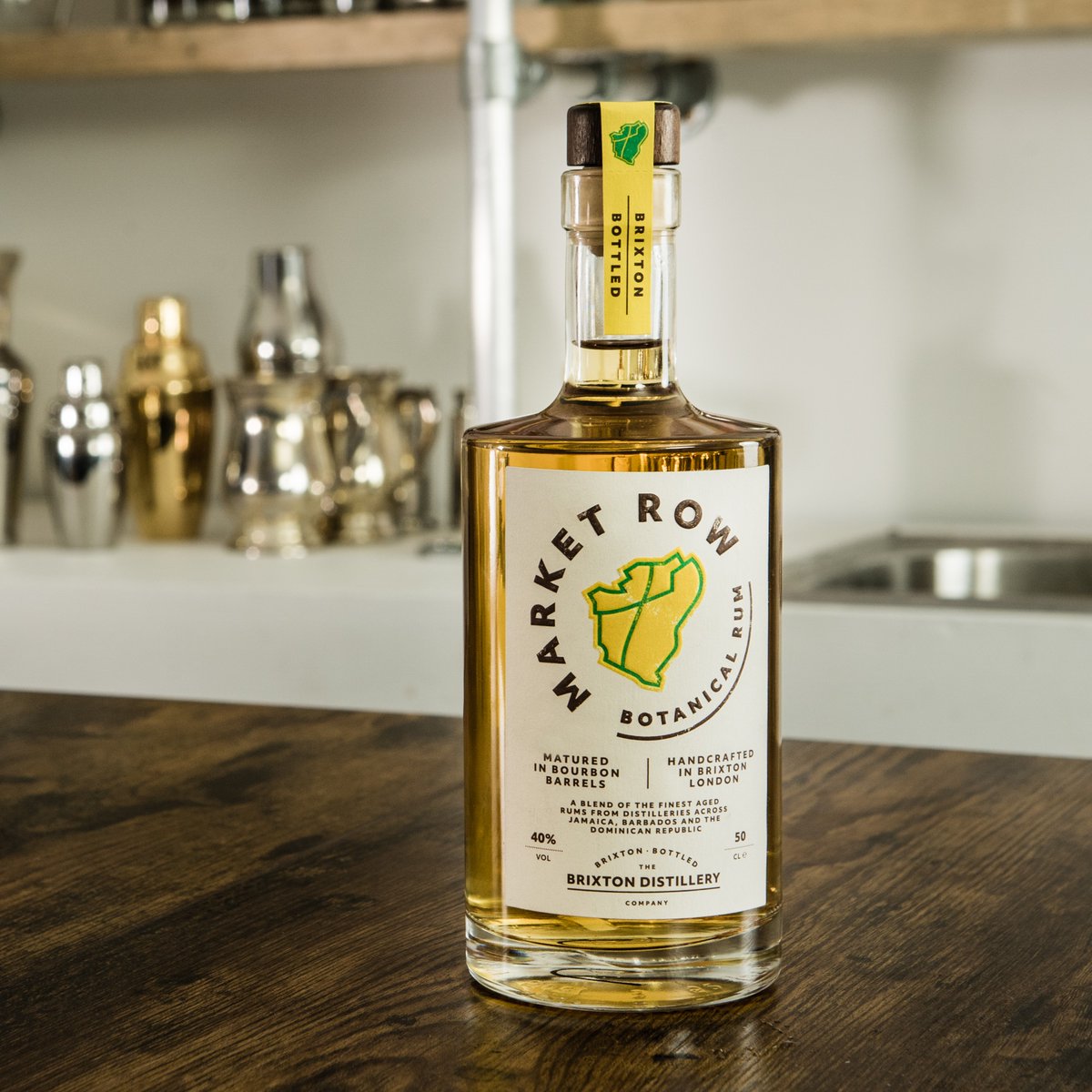 Market Row: Caribbean soul with London spirit. Crafted in Brixton, infused with botanicals from around the world. Smooth, vibrant &amp; bold. Perfect neat, mixed, or in cocktails.

rumshop.co.uk/product/rt106