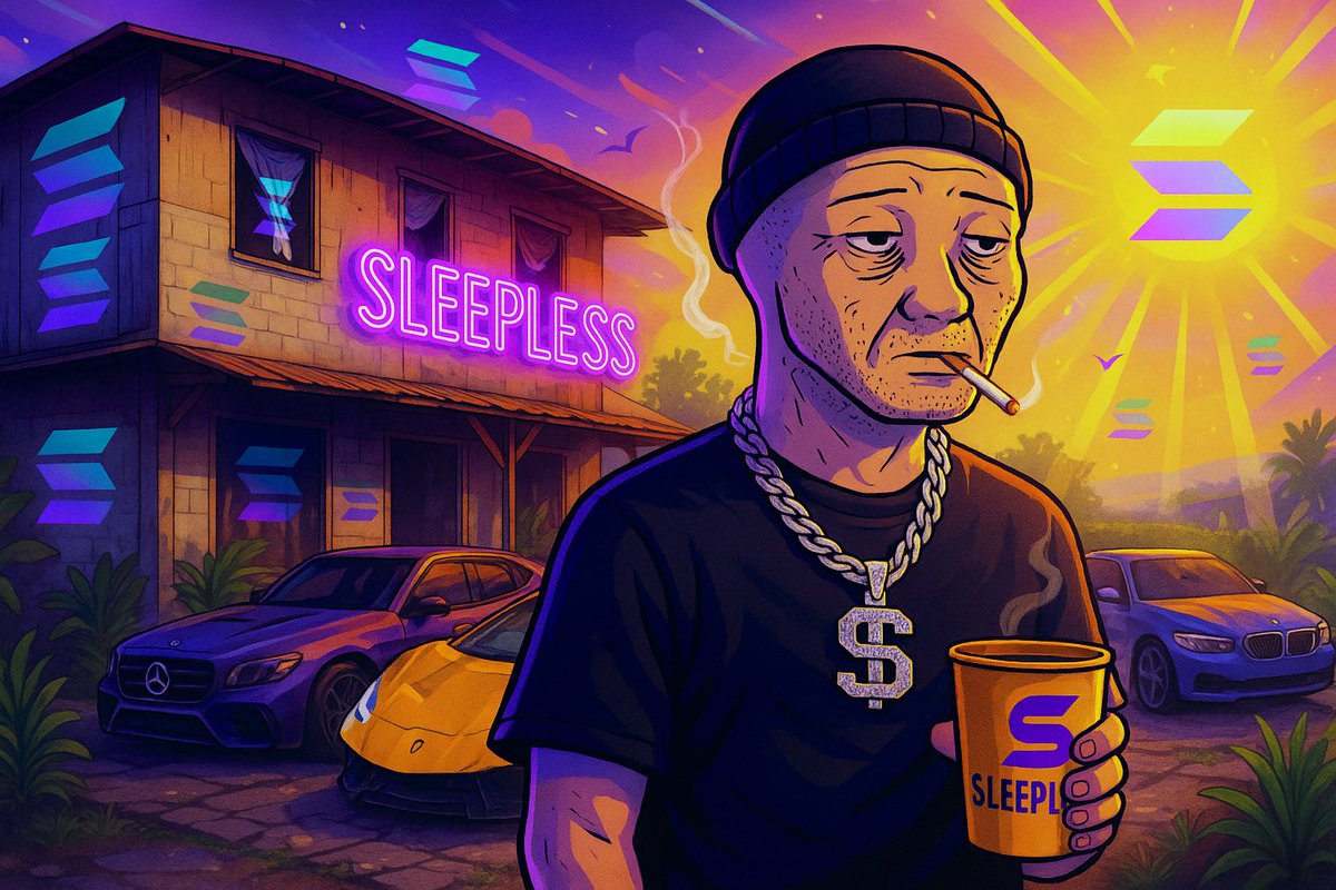 The block raised me; the chain pays me.