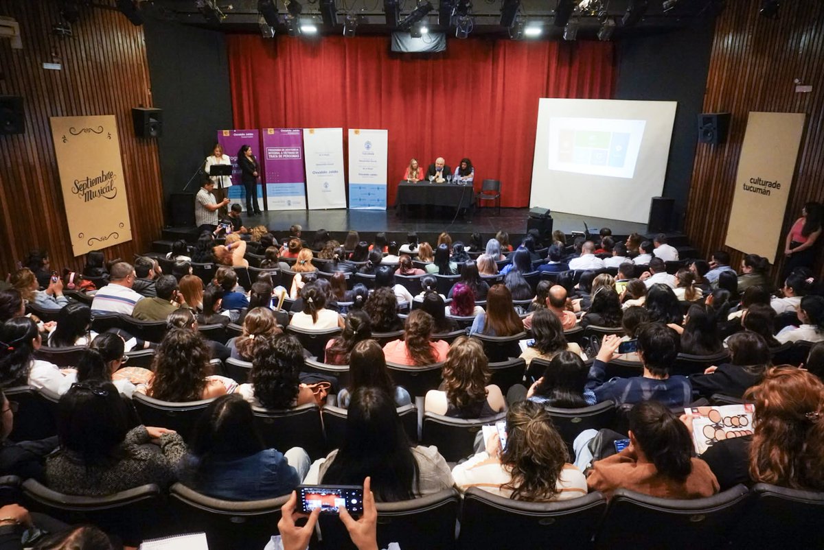 Masso estuvo presente en una jornada de capacitación en el marco del Día Internacional contra la Explotación Sexual y Trata de Personas

Lee la nota completa en 👉: acortar.link/j9cBZQ