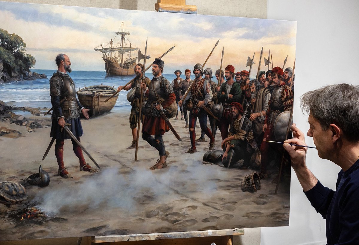 sentircofradevl's tweet photo. 📣NOTICIA: 
@DalmauFerrer será el pintor encargado de realizar el cartel de la Semana Santa de Valladolid 2026. Representará a la cofradía de @angustiasva y será presentado en 2026. https://t.co/t132K62AOU