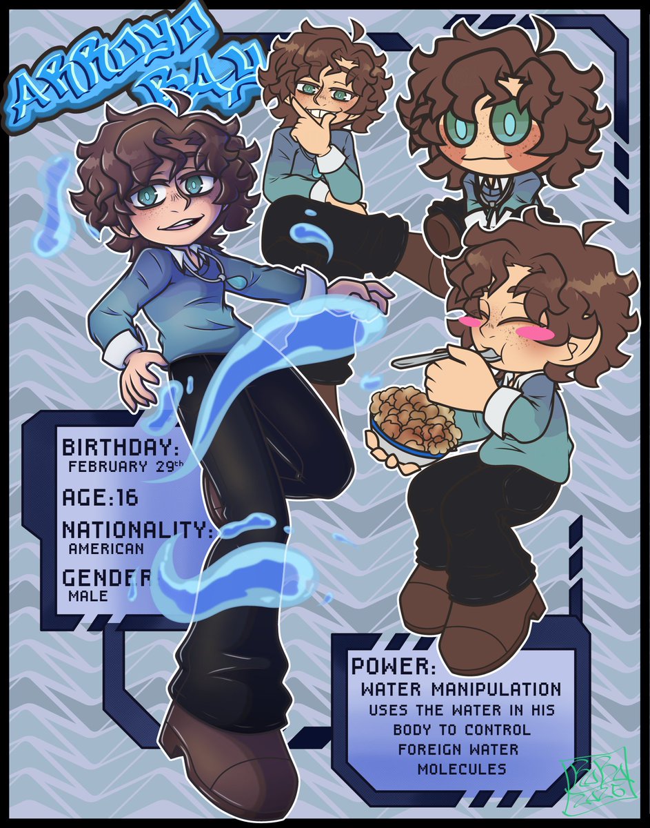 Fanart of Arroyo Bay from NOTHING ∅ SPECIAL, an awesome indie project I'm apart of. Check out nothing_0_special (on tiktok) for more info!