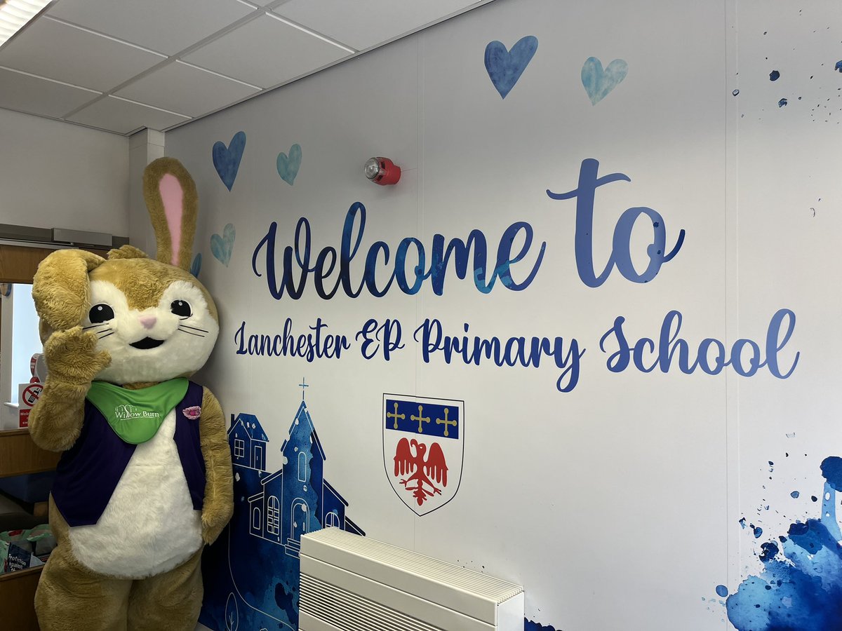 We had a wonderful visit today from Will O’Burn today. Our children were thrilled to meet him and are keen to support Willowburn Hospice as much as possible this year. Thank you so much for coming Will! 💕