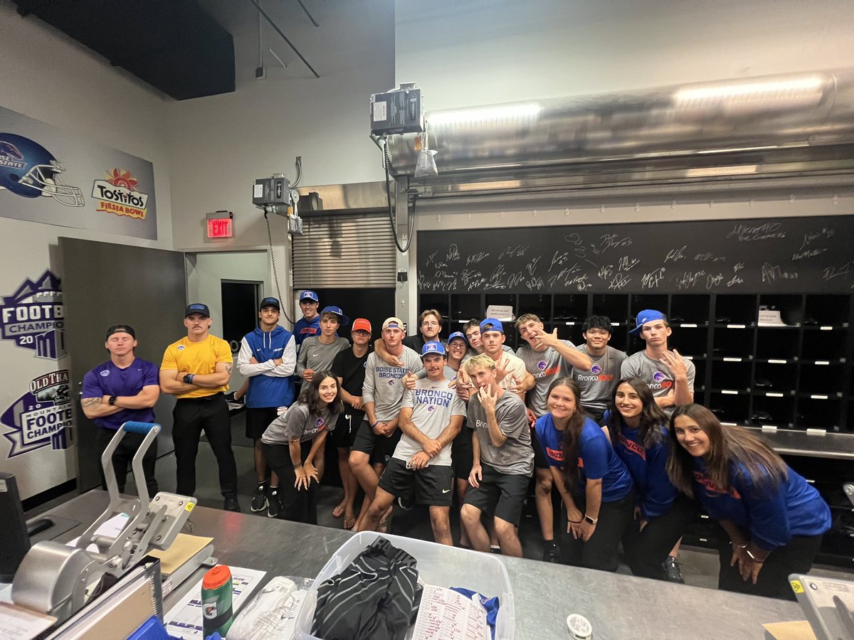 Boise State Equipment tweet media