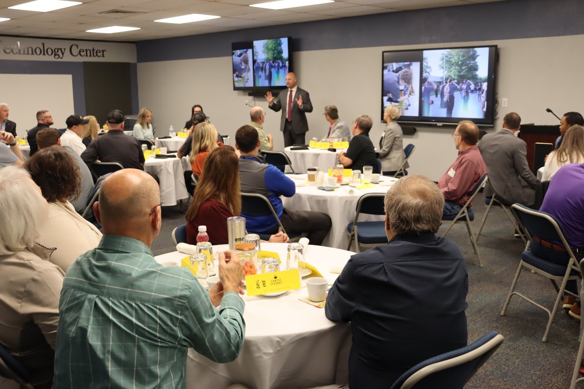The CTC hosted its third annual Industry Appreciation Breakfast today, with over 50 guests from our sending school districts, chambers of commerce, businesses, and community organizations joining us for a delicious breakfast prepared by our very own Culinary Arts students.