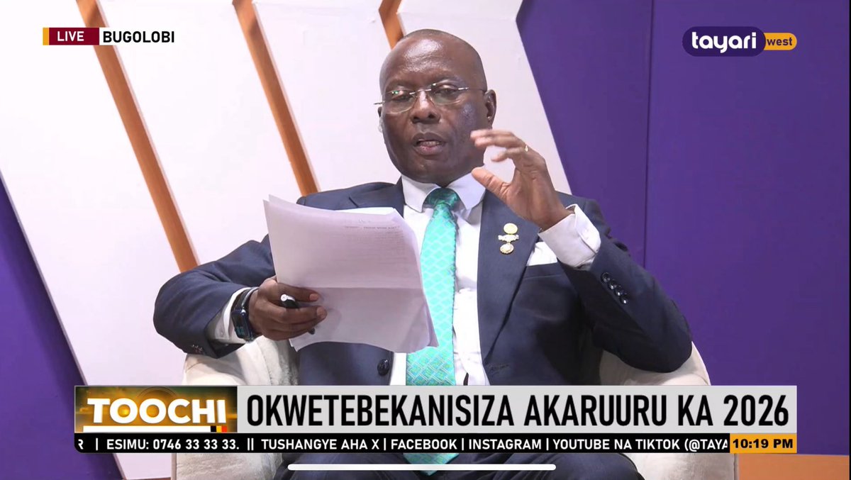 AKasingye's tweet image. Live @TayariWestTV 🤝