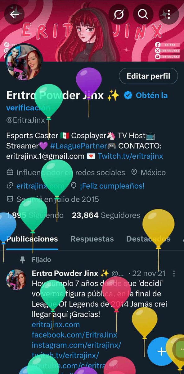 El dato curioso de hoy es que <a href="/Nintendo/">任天堂株式会社</a> y yo cumplimos años el mismo día 🥰