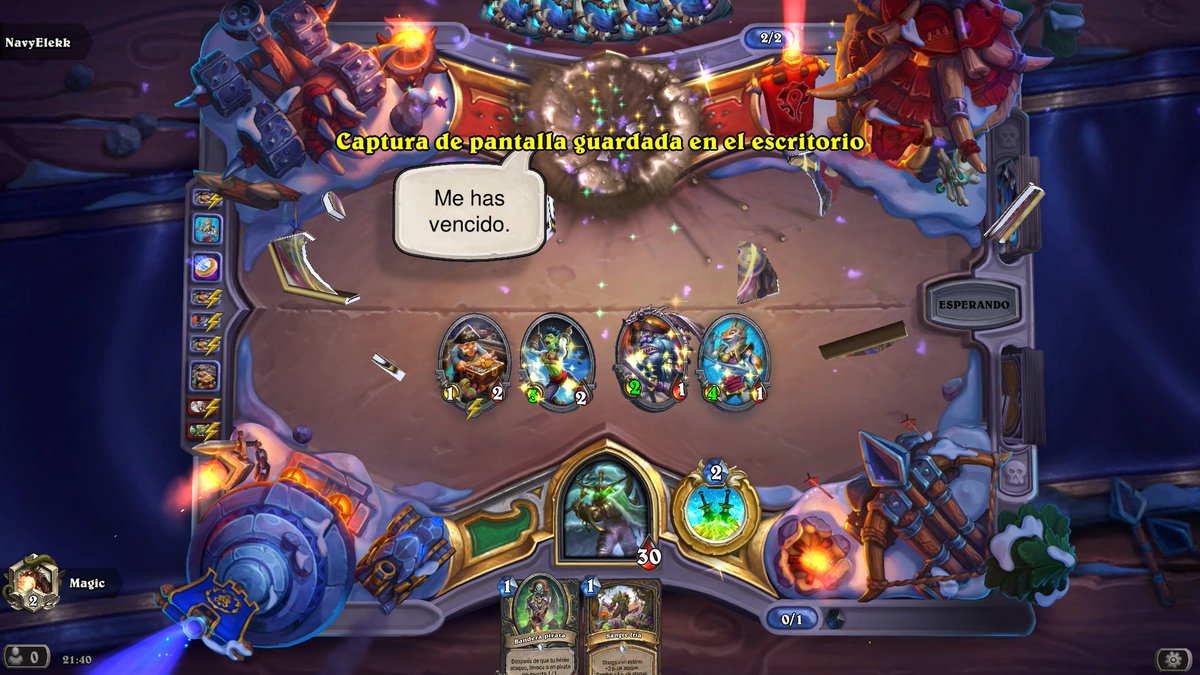Mejor turno 1 que este? #Hearthstone