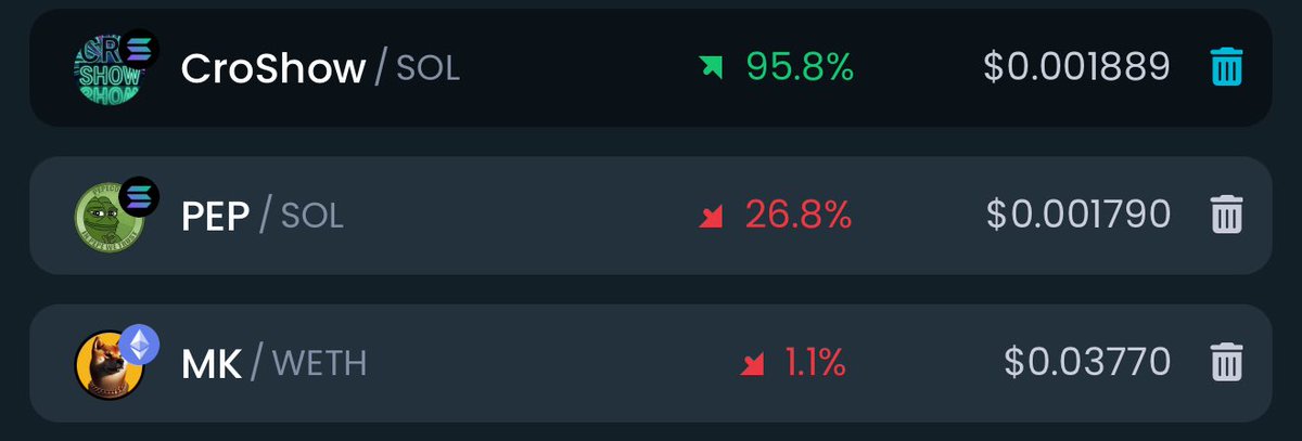 Pablo_cro's tweet image. What’s in your watch list? 
Post in comments. #CryptoCommunity 
$CROSHOW
$PEP
$MK