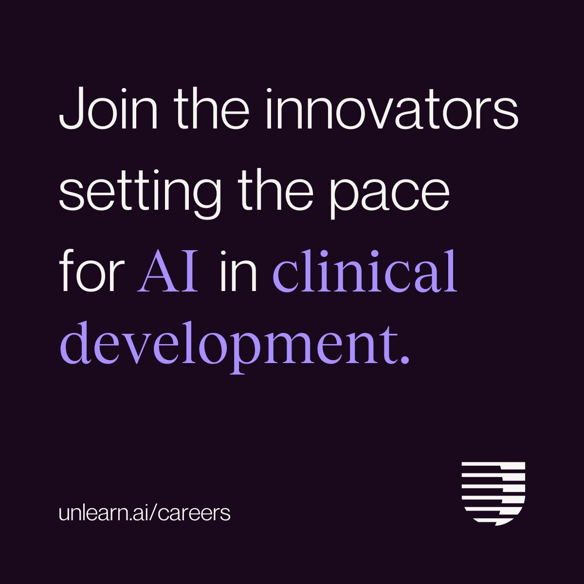 UnlearnAI's tweet image. Have you explored our open positions yet? We&apos;re hiring! Join the innovators setting the pace for #AI in #clinicaldevelopment. 🚀 bit.ly/4njnC1d