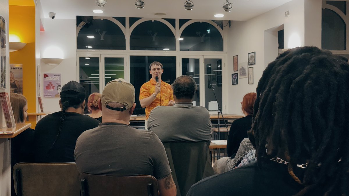 Closing the night is the hilarious Luke Harrower with some brand new material