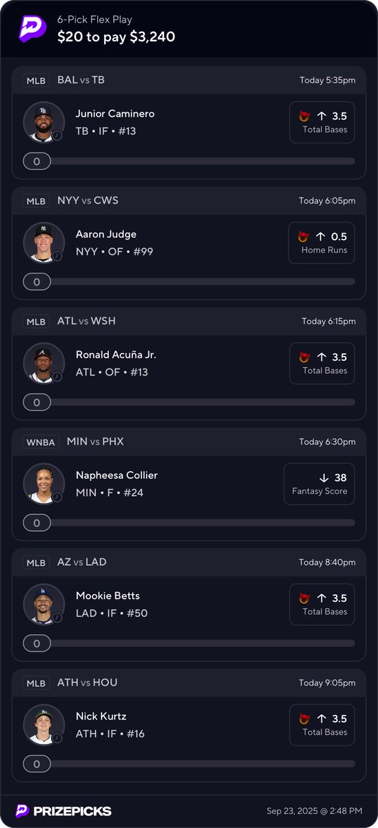 Mobets98's tweet image. Anotha 6 man attemp PP

prizepicks.onelink.me/gCQS/shareEntr…