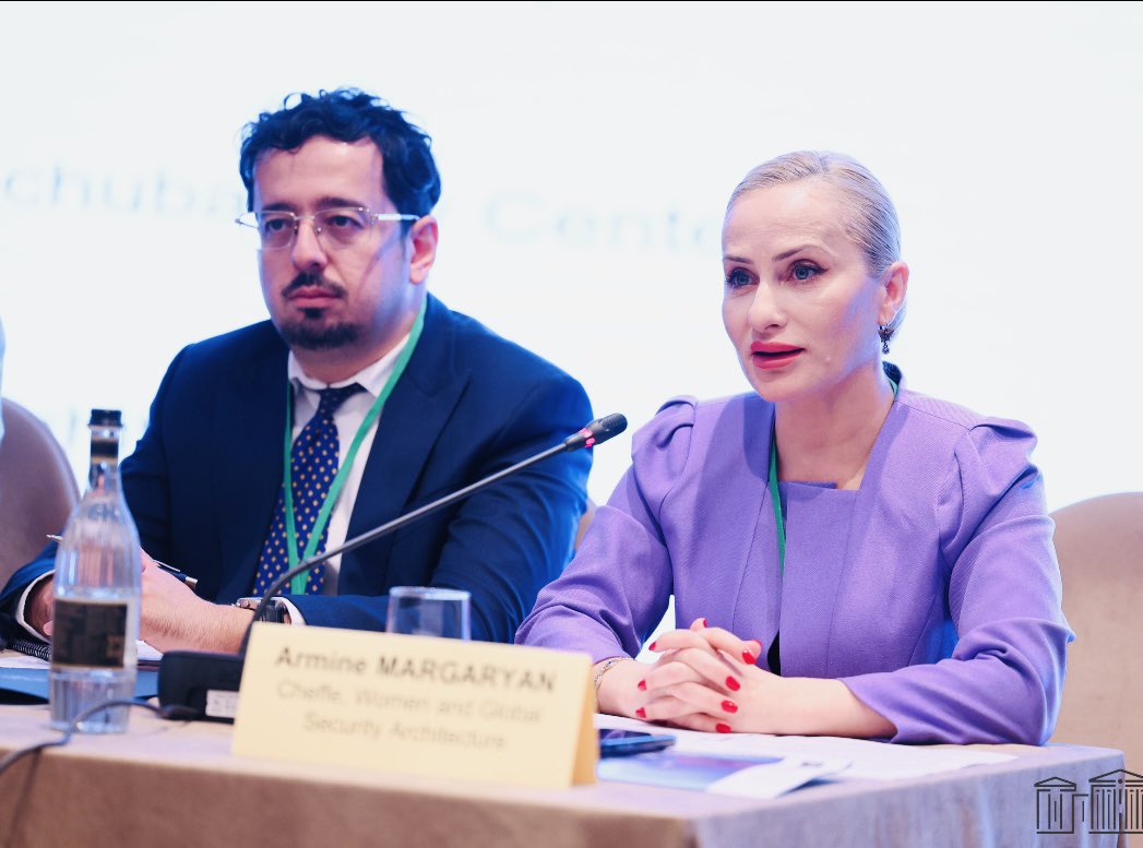 Honored to speak at the #NATO PA Rose-Roth Seminar in Yerevan on the Armenia–Azerbaijan Peace Agreement.
Moderated by <a href="/dennissammut/">Dennis Sammut</a>, with fellow speakers <a href="/nigargoksel/">Nigar Göksel</a> &amp; <a href="/Murad__Muradov/">Murad Muradov</a>.
📖 Full speech available on the website of WGSA ⬇️