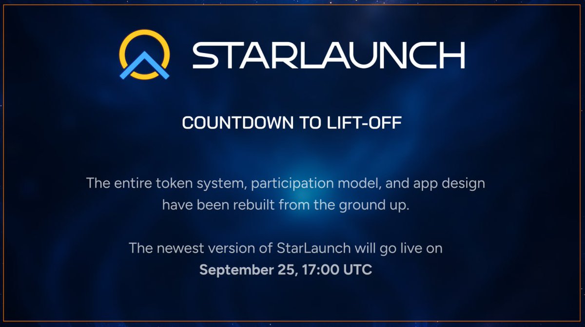 StarLaunch (@starlaunchsol) on Twitter photo ๐๐ฎ๐ฑ๐ฒ๐๐,
๐๐ป ๐ฝ๐ฟ๐ฒ๐ฝ๐ฎ๐ฟ๐ฎ๐๐ถ๐ผ๐ป ๐ณ๐ผ๐ฟ ๐๐ต๐ฒ ๐ป๐ฒ๐ ๐ฒ๐ฟ๐ฎ ๐ผ๐ณ ๐ฆ๐๐ฎ๐ฟ๐๐ฎ๐๐ป๐ฐ๐ต, ๐๐ต๐ฒ ๐ฎ๐ฝ๐ฝ ๐ต๐ฎ๐ ๐ถ๐ป๐ถ๐๐ถ๐ฎ๐๐ฒ๐ฑ ๐ถ๐๐ ๐น๐ฎ๐๐ป๐ฐ๐ต ๐๐ฒ๐พ๐๐ฒ๐ป๐ฐ๐ฒ ๐ฎ๐ป๐ฑ ๐๐ถ๐น๐น ๐ฏ๐ฒ ๐ถ๐ป๐ฎ๐ฐ๐ฐ๐ฒ๐๐๐ถ๐ฏ๐น๐ฒ ๐๐ป๐๐ถ๐น ๐๐ต๐ฒ ๐ฝ๐น๐ฎ๐ป๐ป๐ฒ๐ฑ ๐น๐ฎ๐๐ป๐ฐ๐ต ๐ฎ๐ ๐๐ฎ๐ฑ๐ฒ๐๐,
๐๐ป ๐ฝ๐ฟ๐ฒ๐ฝ๐ฎ๐ฟ๐ฎ๐๐ถ๐ผ๐ป ๐ณ๐ผ๐ฟ ๐๐ต๐ฒ ๐ป๐ฒ๐ ๐ฒ๐ฟ๐ฎ ๐ผ๐ณ ๐ฆ๐๐ฎ๐ฟ๐๐ฎ๐๐ป๐ฐ๐ต, ๐๐ต๐ฒ ๐ฎ๐ฝ๐ฝ ๐ต๐ฎ๐ ๐ถ๐ป๐ถ๐๐ถ๐ฎ๐๐ฒ๐ฑ ๐ถ๐๐ ๐น๐ฎ๐๐ป๐ฐ๐ต ๐๐ฒ๐พ๐๐ฒ๐ป๐ฐ๐ฒ ๐ฎ๐ป๐ฑ ๐๐ถ๐น๐น ๐ฏ๐ฒ ๐ถ๐ป๐ฎ๐ฐ๐ฐ๐ฒ๐๐๐ถ๐ฏ๐น๐ฒ ๐๐ป๐๐ถ๐น ๐๐ต๐ฒ ๐ฝ๐น๐ฎ๐ป๐ป๐ฒ๐ฑ ๐น๐ฎ๐๐ป๐ฐ๐ต ๐ฎ๐