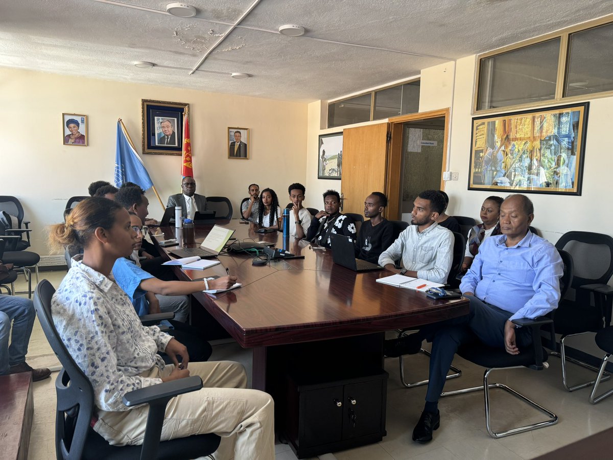 UNDPEritrea's tweet image. The future is collaborative! Today, youth innovators from #Eritrea, Malawi, Tanzania, and Zambia met online for a dynamic cross-learning exchange, facilitated by UNDP's Regional Service Centre for Africa (RSCA) and led by UNDP Eritrea.
The goal? Sharing knowledge, building strong…