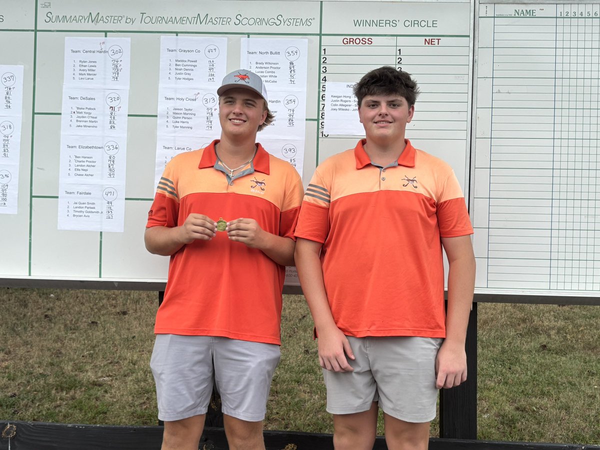 DeSales High School Golf tweet media