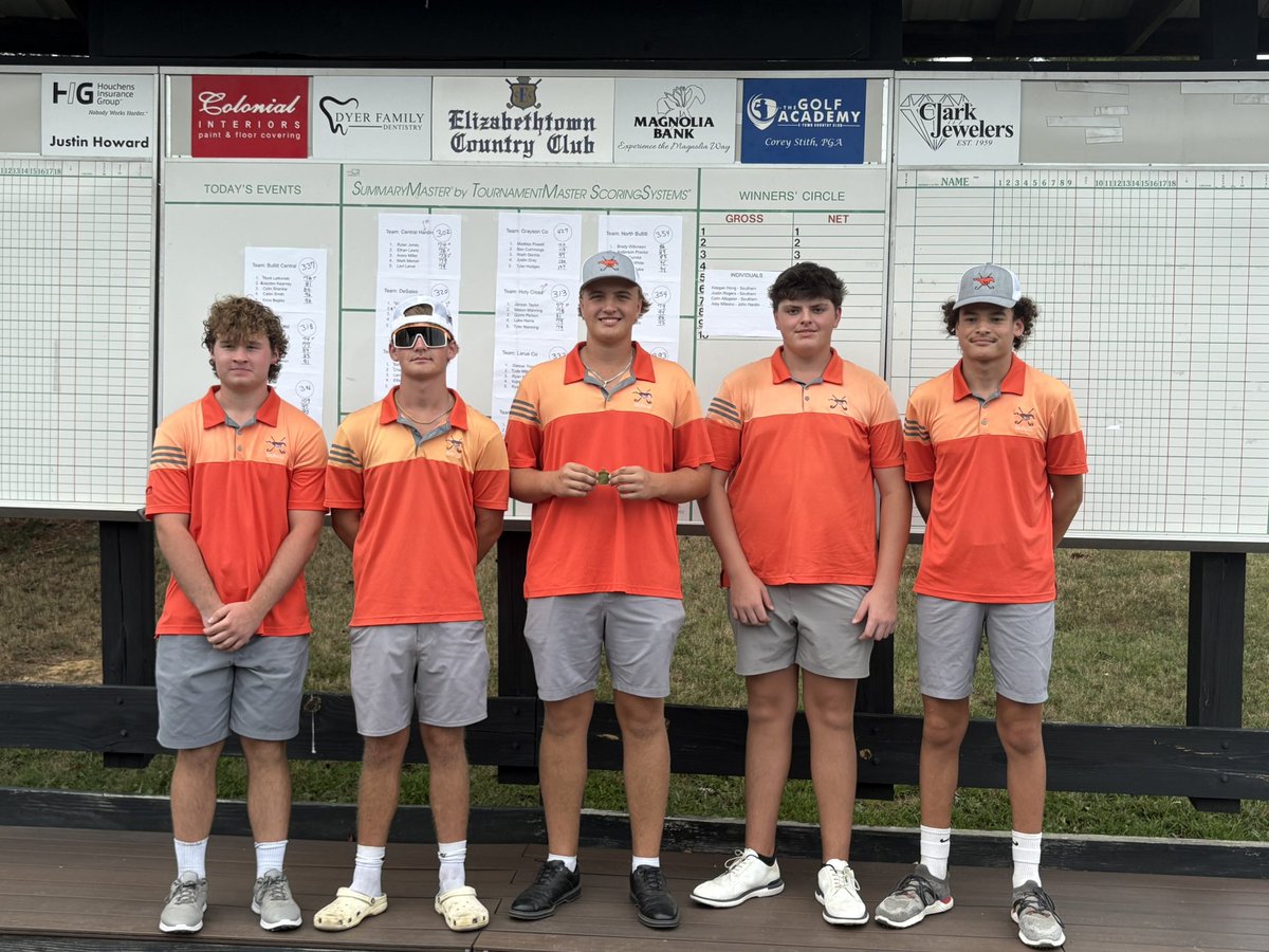 DeSales High School Golf tweet media