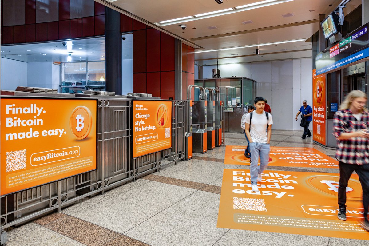 Intersection (@intersection_co) on Twitter photo Bitcoin has dominated financial headlines for years—and now <a href="/easyBitcoinapp/">easyBitcoin</a> is taking over Chicago’s Clark Street station, making it easier than ever to get in on the action. Bitcoin has dominated financial headlines for years—and now <a href="/easyBitcoinapp/">easyBitcoin</a> is taking over Chicago’s Clark Street station, making it easier than ever to get in on the action.