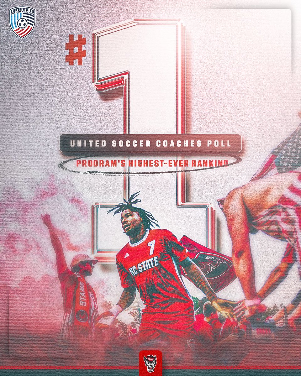 Leaders of the ENTIRE pack 🐺😏

Highest-ever ranking in the USC poll.
#CarryTheCulture