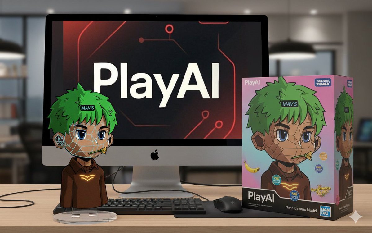 PlayAI is changing the game.

From smarter AI agents to real DeFi powered utility, this isn’t just another “gaming project.”
It’s a platform where gameplay meets intelligence where every move adapts, learns, and evolves.

The future of gaming isn’t static. It’s alive.