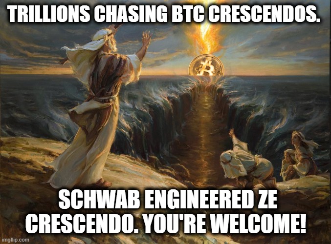 SchwabToken's tweet photo. 28% CAGR for Bitcoin? Nice... if you're late to ze party. https://t.co/lQOIHrF8IE