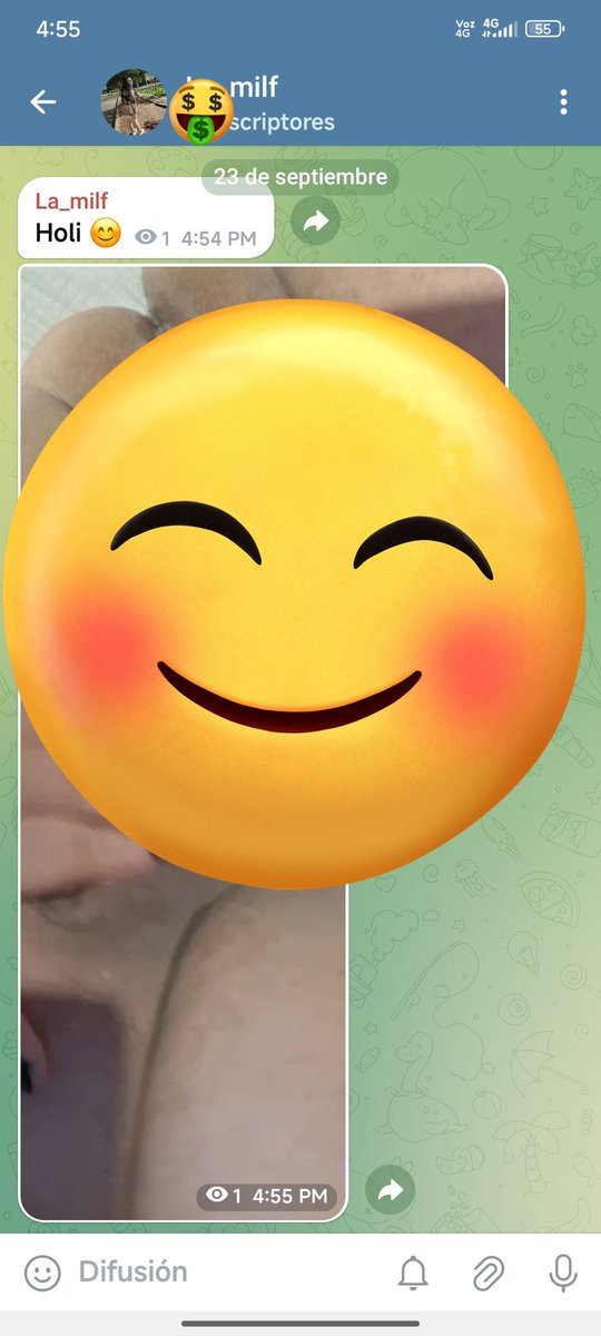 Subido a mi Telegram besos 😘😘
Alós que están en el y verán mi chorito jugosito😈🤤🤤