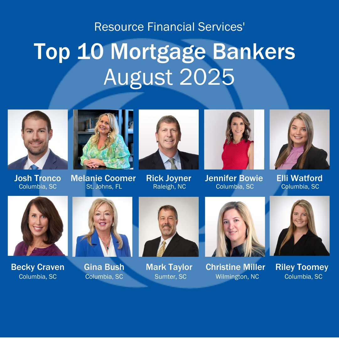 We are thrilled to announce our top 10 loan originators for August! 🎉👏 They've been crushing it with dedication &amp; expertise, helping our clients achieve their dreams. Huge congratulations to each one - You're all stars!  🌟🏡#TopPerformers #MortgageExperts #RFSmortgage