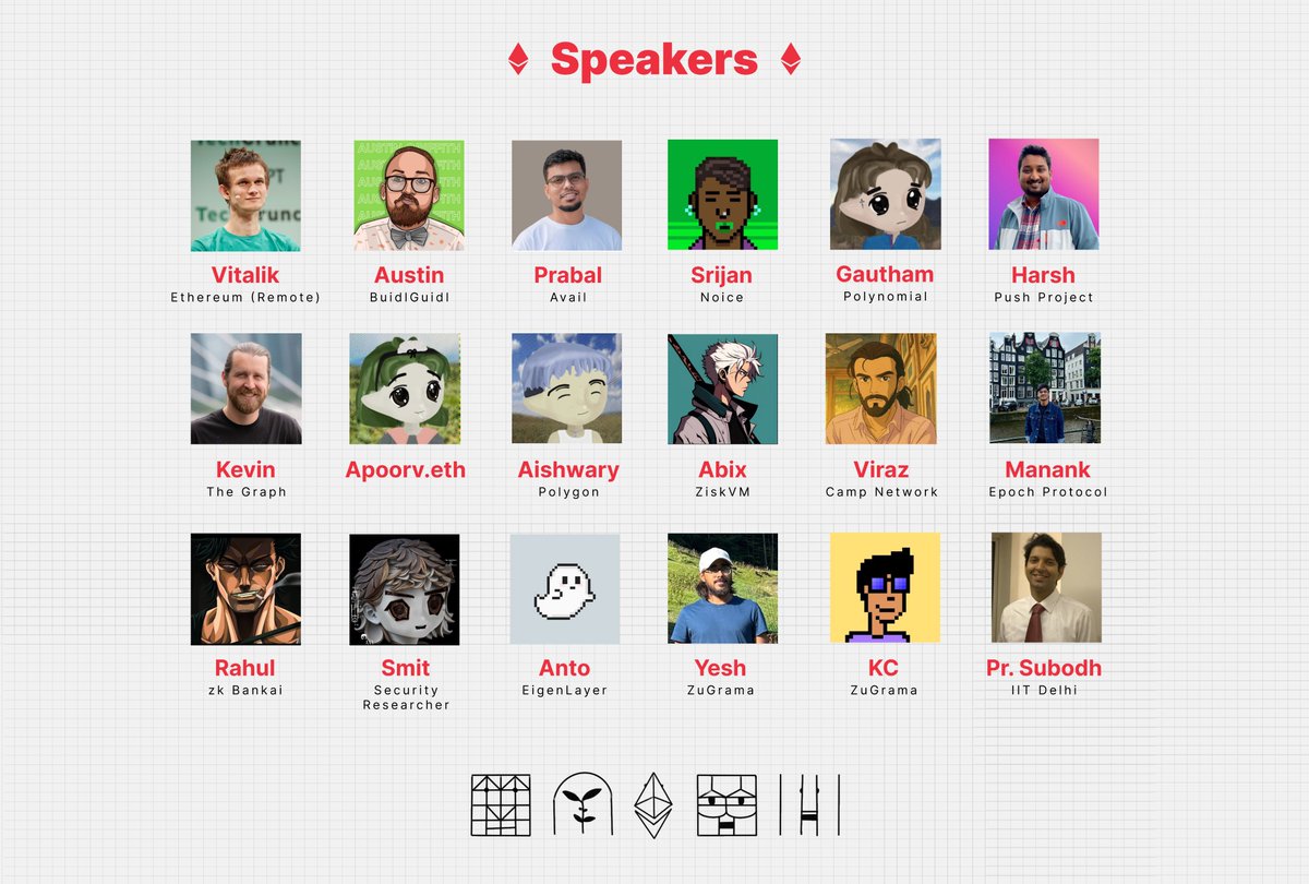 The interfaces 2025 speaker lineup is finally out 🪩

A mix of builders, researchers, founders, and dreamers - people who’ve pushed Ethereum forward in ways both loud and quiet. From protocol to product, security to scalability, they’re bringing their ideas (and questions) to the
