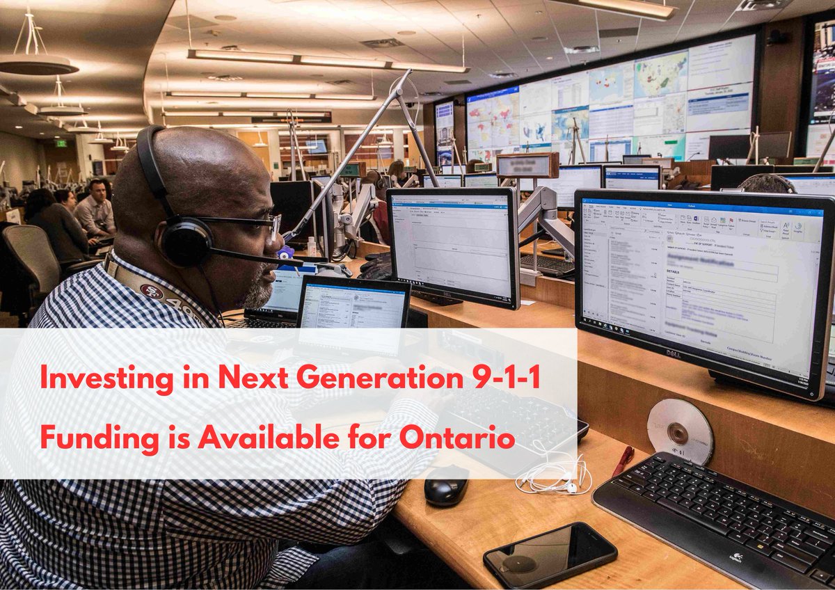comsolve's tweet image. The province has announced nearly $22 million in additional funding to help emergency response centres upgrade to Next Generation 9-1-1. This is part of Ontario’s larger $208 million investment to modernize its entire emergency communications network.

#ng911 #nextgeneration911
