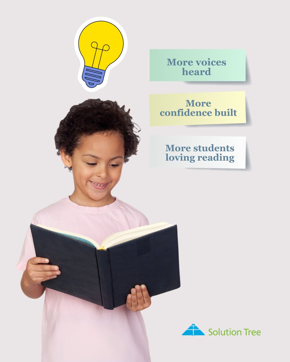 SolutionTree's tweet image. Small groups = big reading wins. 📚
This #NationalLiteracyMonth, empower every student to grow as a reader.
👉 SolutionTree.com/SmallGroupsBig…
#TeachingReading #StudentSuccess