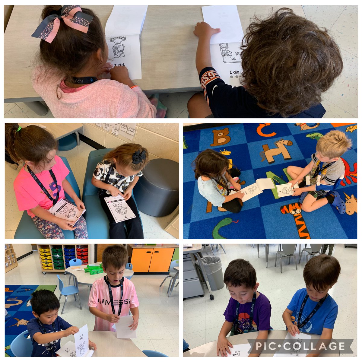 I loved watching these students buddy reading today. They have so many great strategies already in place. 🥰📕#BulldogBest🐾  #IgniteandInspireD95💙
