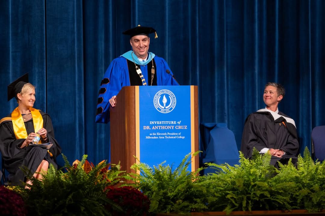 Milwaukee Area Technical College President Dr. Anthony Cruz, a first-generation college student, is on a mission to ensure every MATC student knows they belong and that their success is the college's top priority.

Read more 🔽 
matc.edu/news/2025/09/i…