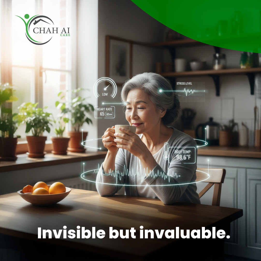 CHAHVisionAI's tweet image. Invisible but invaluable. AI-powered home monitoring helps detect risks and keep loved ones safe—without disrupting daily life. Discover more here chah.ai

#HomeMonitoring #AIDetection #AIFamilyCare #AIinHealthcare  #HealthTech #AIinHealth #DigitalHealth #CHAH