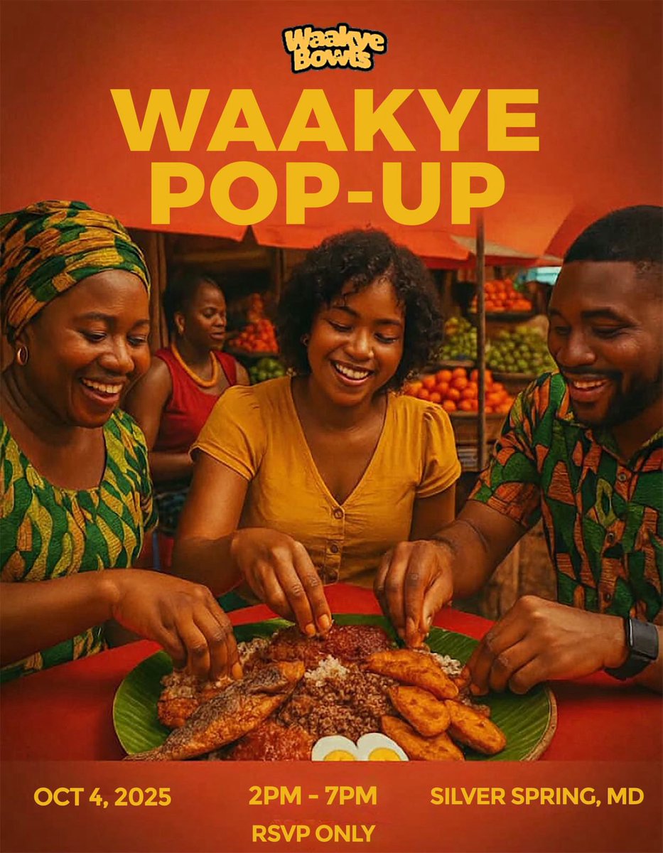 DMV!! Are we ready? 
Link in bio!😉
#waakye