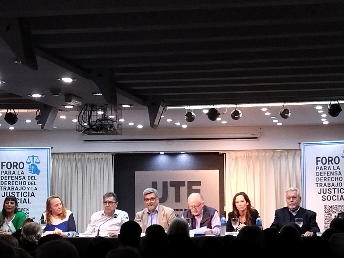 somosSiTBA's tweet photo. #SiTBA apoya y acompaña el lanzamiento del "Foro por los derechos del trabajo y la Justicia Social", integrado por un amplio espectro de Organizaciones Sindicales, Profesionales, Jueces, Instituciones Académicas y Trabajadoras/es.
#Derechos #Trabajo #JusticiaSocial @Fddtrabajoyjs https://t.co/daCl507REX