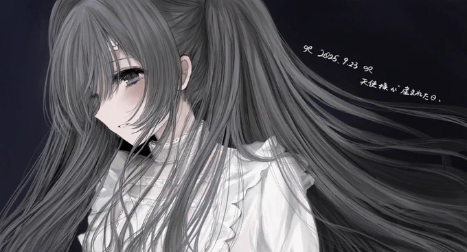 少し遅くなりましたが 天使様は産まれた日に祝福を。 #幽谷霧子生誕祭2025 #幽谷霧子誕生祭2025