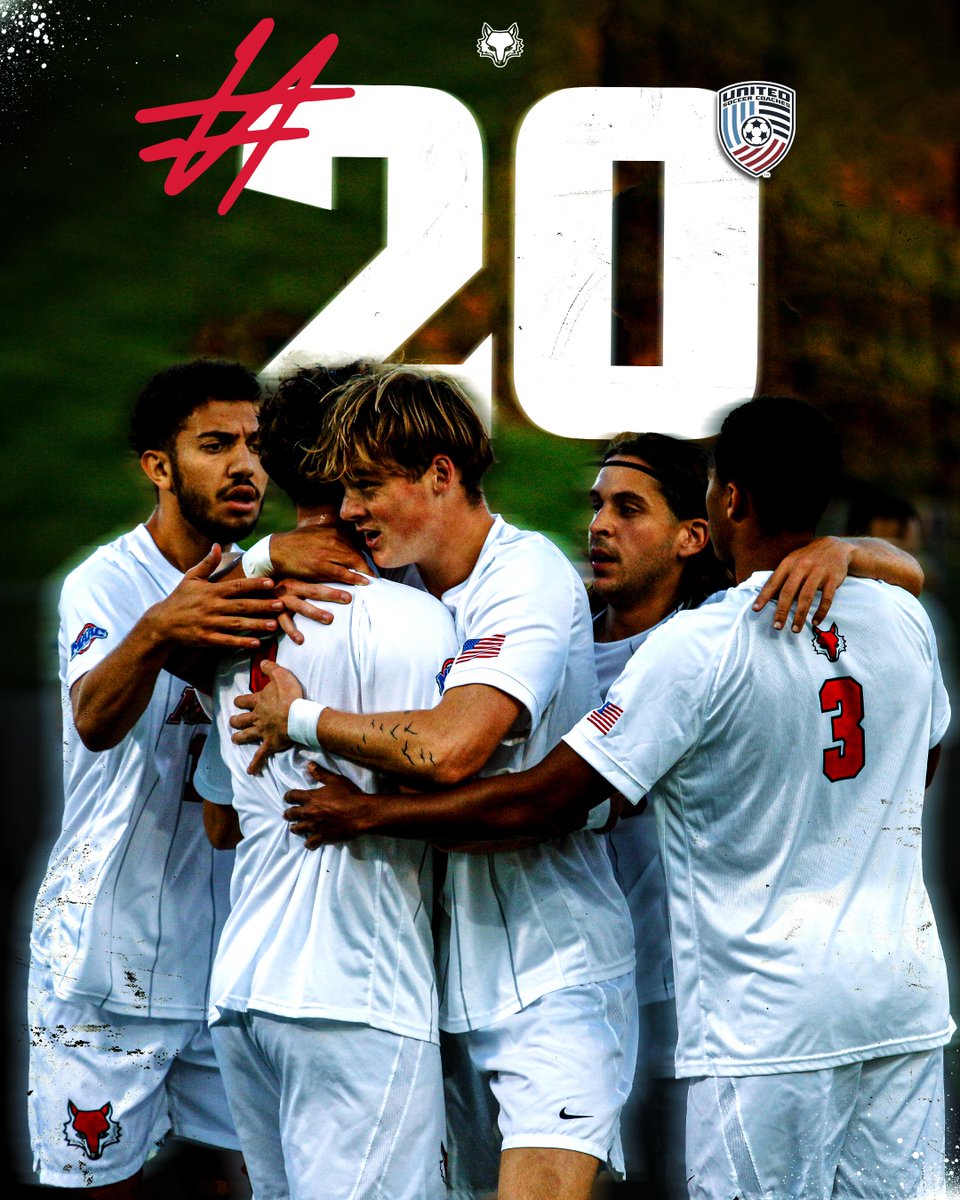 𝗥𝗮𝗻𝗸𝗲𝗱 𝗥𝗲𝗱 𝗙𝗼𝘅𝗲𝘀 🦊📈 

For the first time in program history, the Red Foxes have cracked the United Soccer Coaches Top-25 Poll, coming in at No. 20

🔗 tinyurl.com/34u6prjp