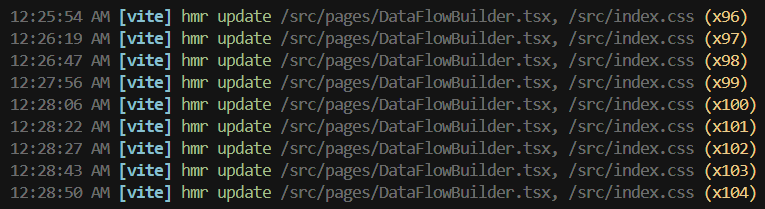 YasharkaB's tweet photo. Me at 1:44 AM:

Vite’s HMR counter going 🚀 (x104)…

Sleep schedule: 404 not found.

Never shutting down the dev server until the bug fears me. 😭👨‍💻🔥

#HorrorGame #IndieDev #gamedev #indiegame #Frontend #yasharka #nft #nftmarketplace #letsconnect #reactdev #javascriptdeveloper https://t.co/OZrRn85Yb1