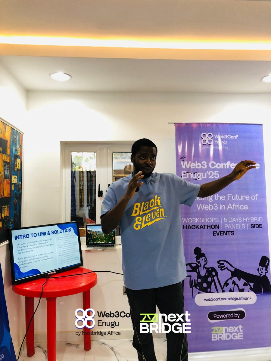 0xHuman_'s tweet image. Today at @web3confenugu Buildup

We got to preach the gospel of @Umi_Network to the people 

A big shout out to our OG sailor @defiboyszn for making it possible

As a sailor and contributor at @umi_africa, nothing beats sharing how we’re building the next chapter of Web3 together…