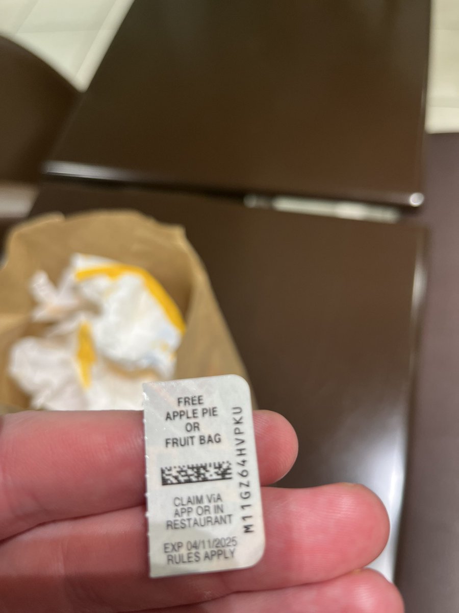 Best feelings a man can have:

Hitting TP on a 10X trade?

Nah 👎

Free fruit bag 

Yes ✅

Ballin

McDonalds monopoly is back 🙌

(It’s already redeemed)