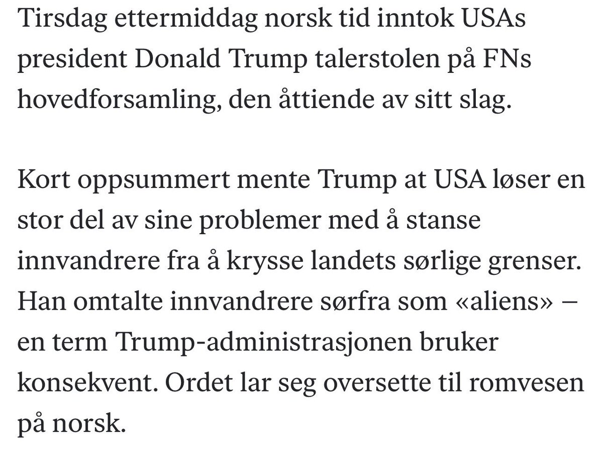 Nei,nei,nei <a href="/DN_no/">Dagens Næringsliv</a>, i den konteksten betyr ikke ordet “romvesen”.