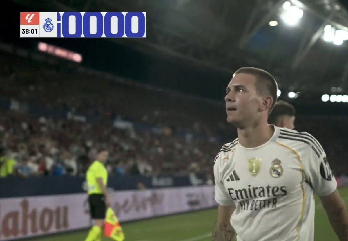 mshamimh's tweet photo. Mastantuono ✨

First of the many 🤍

Assist by Vini!

#RealMadrid #Mastantuono #LevanteUDRealMadrid https://t.co/A5lkV99yNl