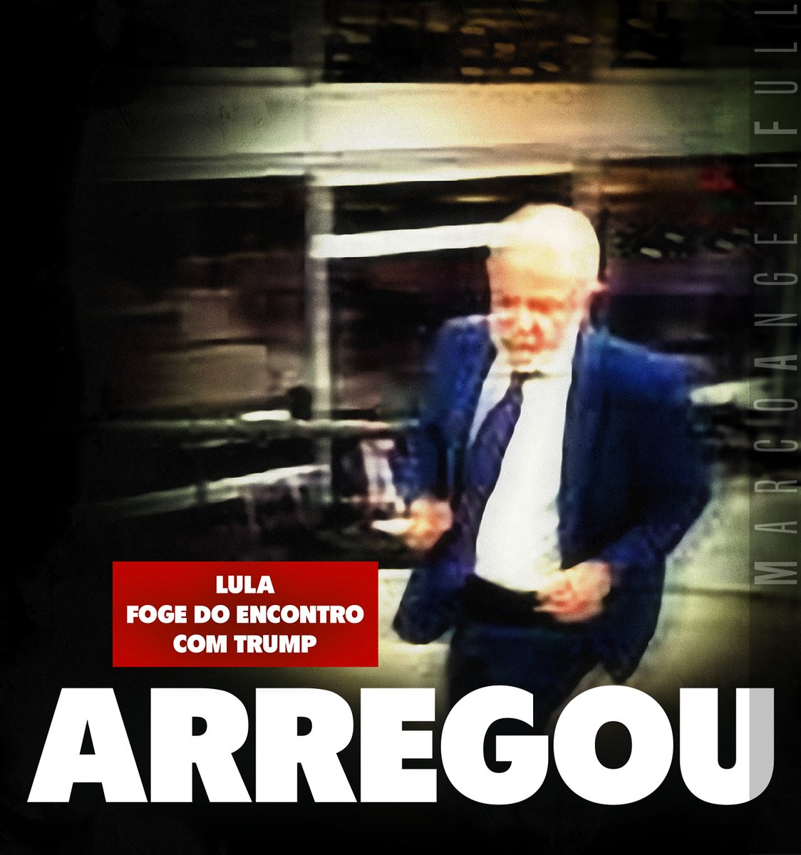 O cara nem pestanejou.
Não deu tempo nem de dizer 'olha o Trump aí' e lula já disse que não vai se reunir com Trump.
Talvez um telefonema...talvez...se não cortaram a linha de Brasília por falta de pagamento.
Acabou com a alegria dos brasileiros, como sempre.

A imprensalha de