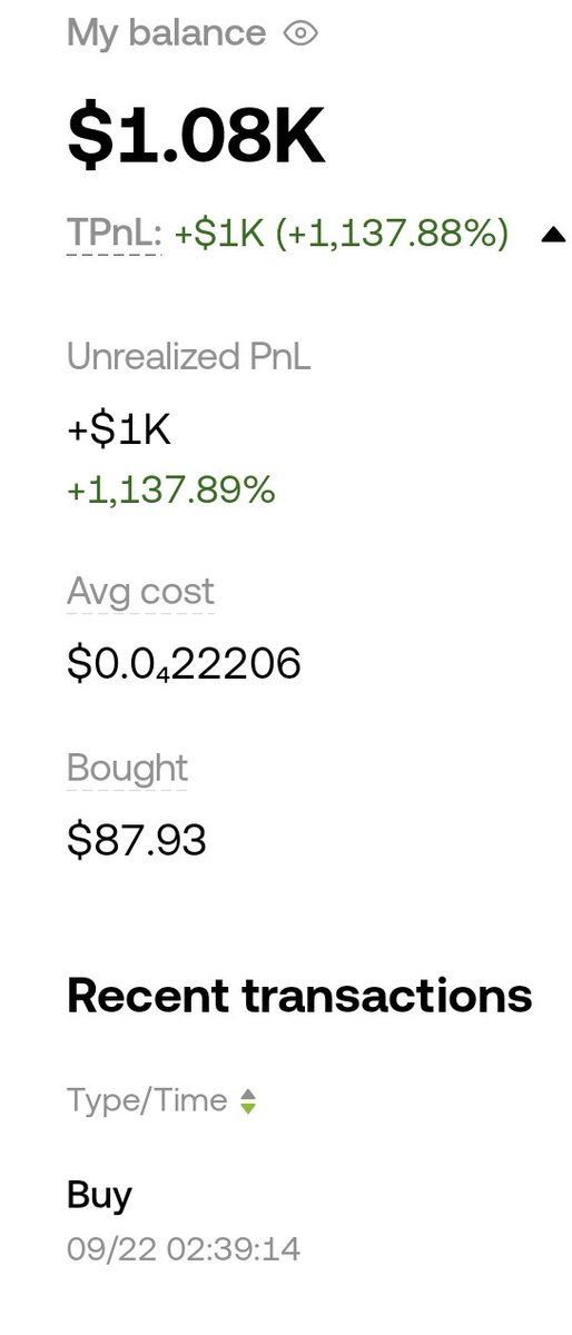 BitBoss_Crypto's tweet image. Just to prove a point, I flipped a trade +1000%.
Turned a mere $88 → $1,100 in under 24 hours.

Not luck. Not leverage. Just straight alpha.
$88 is pocket change to most but with the right moves, even scraps can turn into stacks.

And yet some still question if the VIP is “worth…