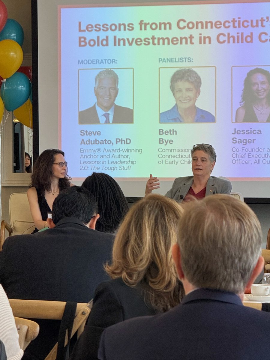 So grateful for the opportunity to share All Our Kin’s work on Connecticut’s Child Care Endowment at the First 1,000 Days convening in NJ. Thanks to the leaders &amp; partners who joined the conversation. The work we’re doing is becoming a model for other states. #ChildCarePolicy