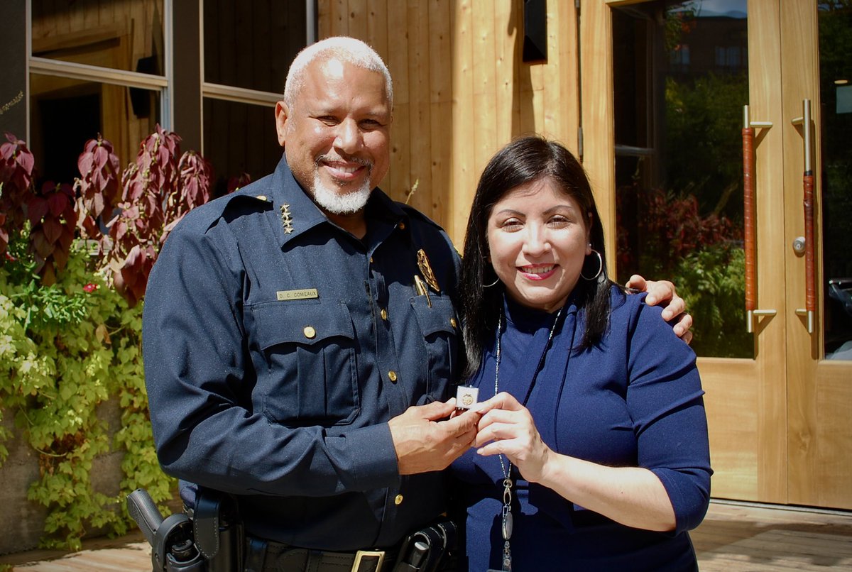 My executive assistant, Ms. Susana Villalpando, has been with <a href="/DallasPD/">Dallas Police Dept</a> for 30 years! She’s served under 4 other chiefs, seen it all, and keeps our office running smooth. Thank you for everything you do!
