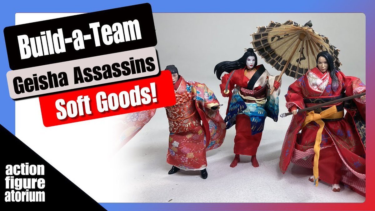 LATEST VIDEO: Build-a-Team | Geisha Assassins | Soft Goods Kitbash from thrift store trash! youtu.be/4Y97i1stx40?si… via <a href="/YouTube/">YouTube</a>