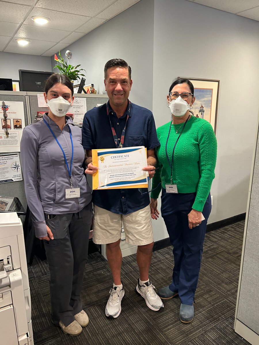 Rhode Island Department of Health tweet media