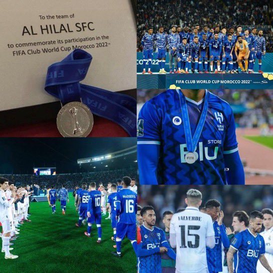 حاول الاتحاد سابقًا وفشل بسبب نادي مصري 
حاول الاهلي اليوم وفشل بسبب نادي مصري 

بينما الهلال نجح بمهمة تشريف الوطن وهو يقارع عمالقة كرة القدم الأندية الأفضل في العالم 

"مبدأ لازم يكون راسخ وليس مجرد فكرة"
 
مهمة تشريف الوطن لايمكن لنادي غير الهلال ان يفعلها 💙!